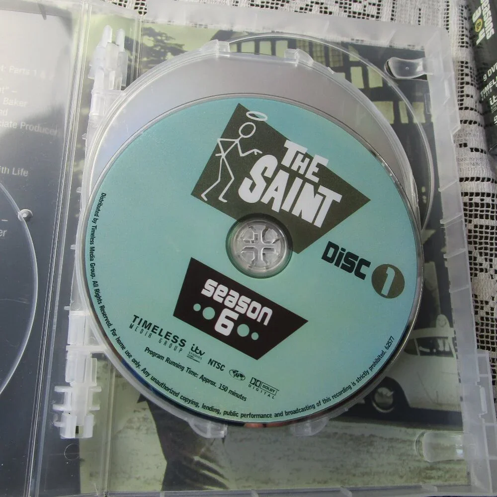 The Saint with Roger Moore (007). The complete series 33 DVD disc set. - Picture 6 of 9